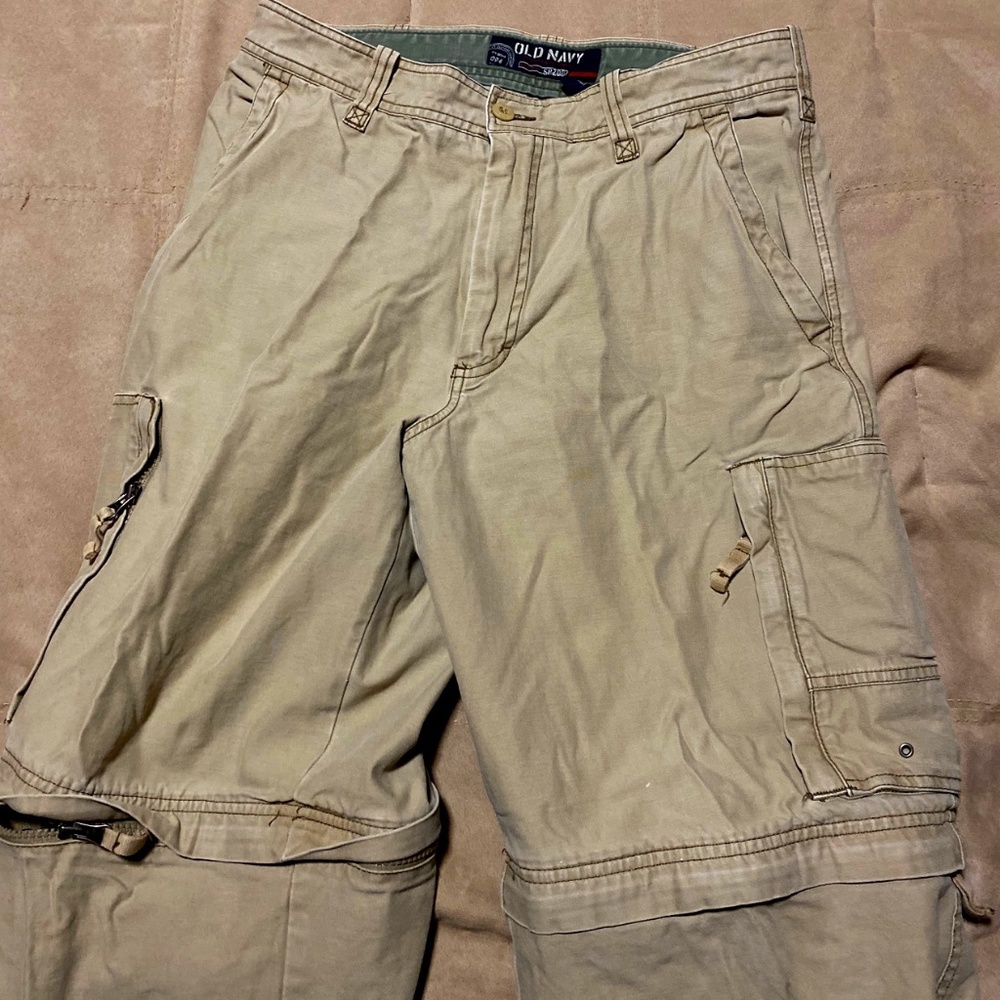 Old Navy Cargo Pants with Removable Legs